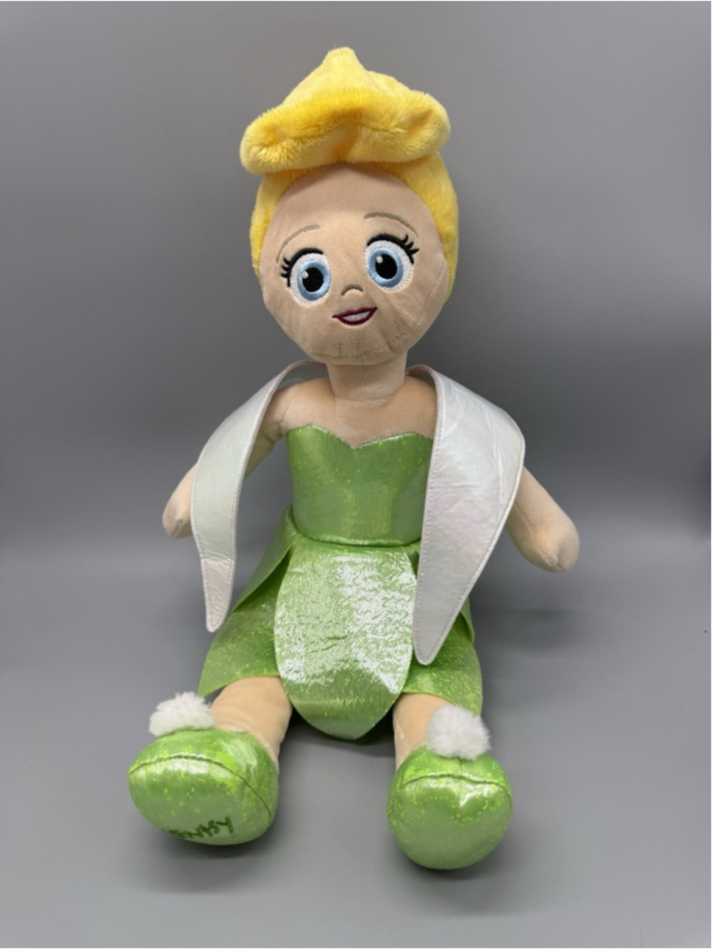 Disney Tinker Bell Scentsy Buddy 16" Plush Retired Scented Toy With Scent Pak